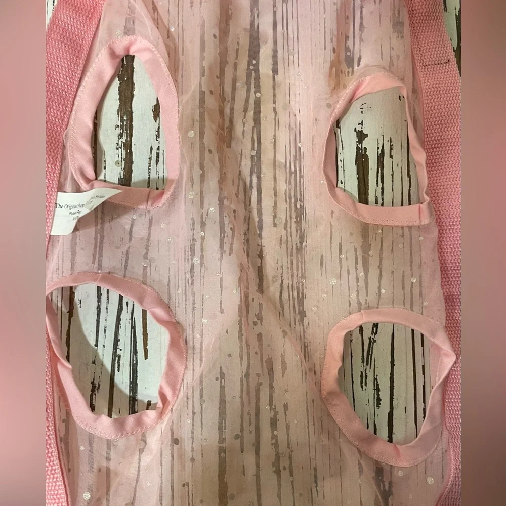 Pink Puppy Purse and Harness with Glitter Accents. X-Large